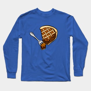 Chocolate Sweet Pie Cake Long Sleeve T-Shirt